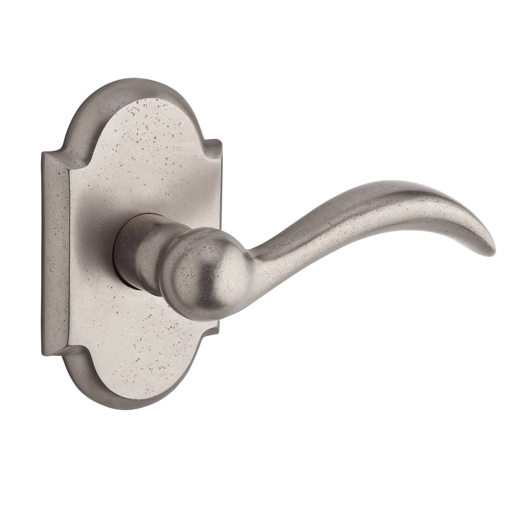White Bronze Arch Passage Leverset I2153