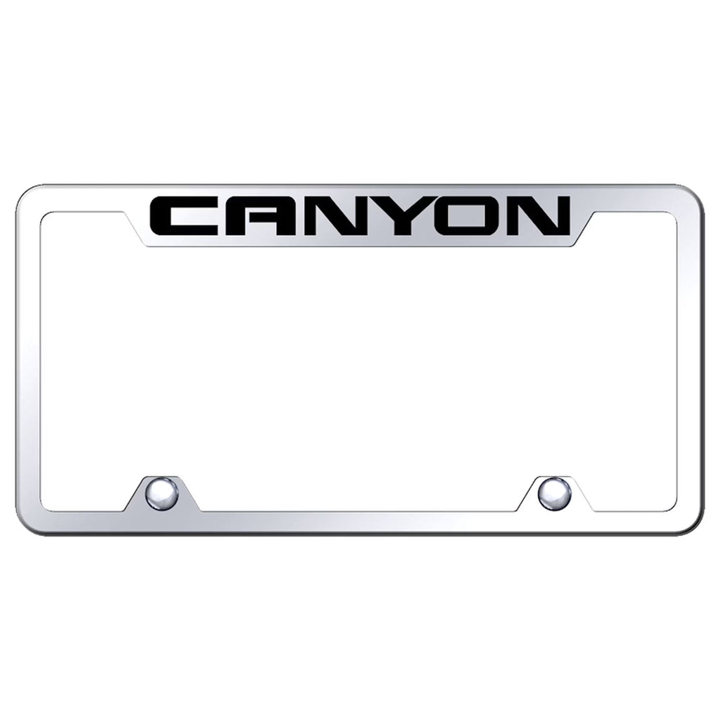 Chrome Stainless Steel License Plate Frame E7403