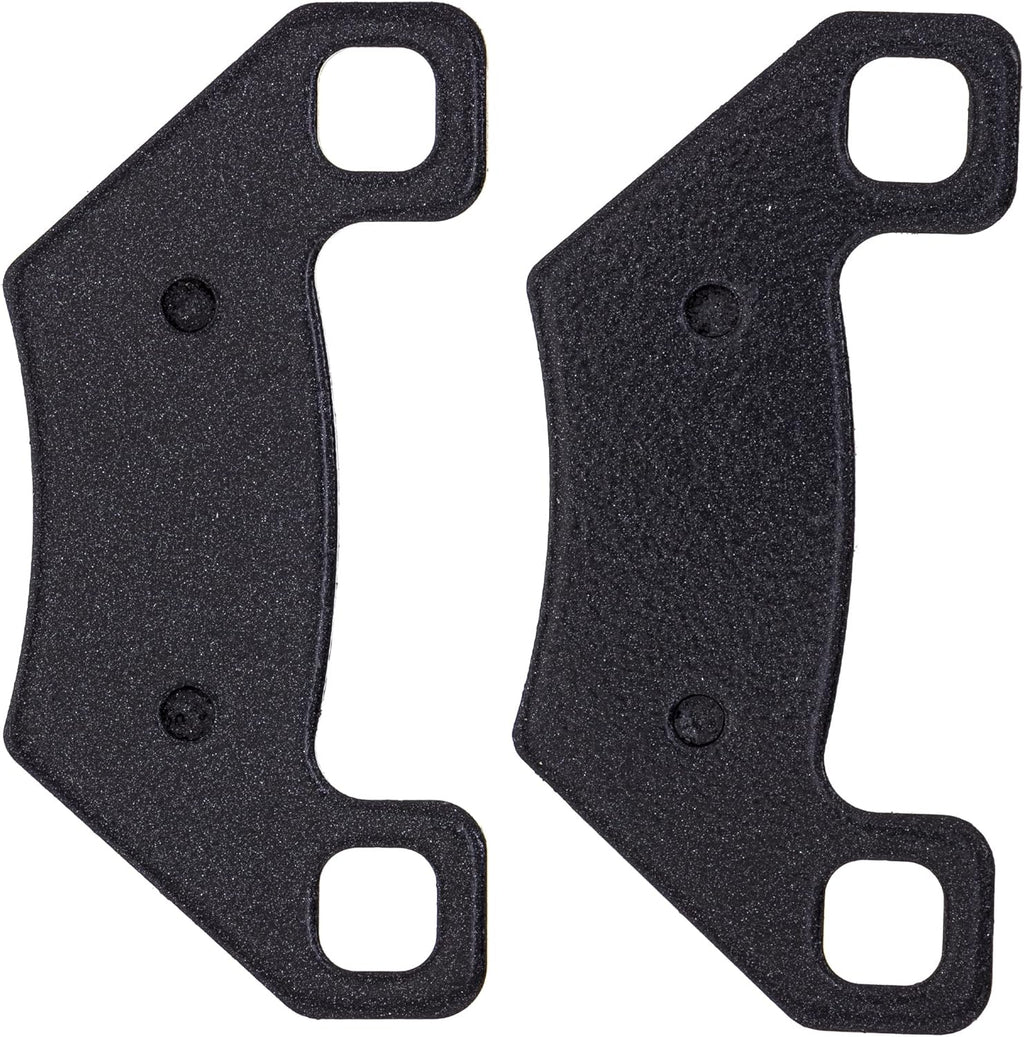 Front Rear Brake Pad Set Organic Pack of 2 H386541