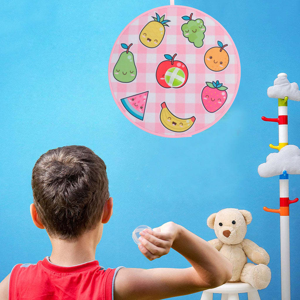 Fruit Pattern Dart Board Toy Set U194