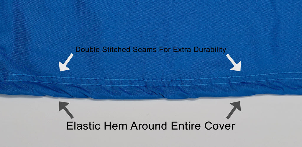 Blue Jet Ski Cover with Trailer Straps and Storage Bag K7421