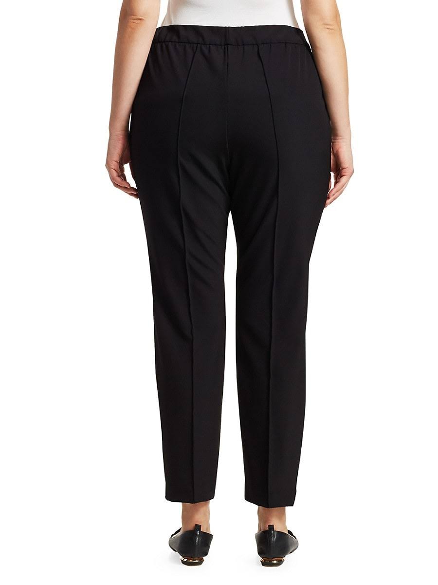 Plus-Size Stretch Slim Pintuck Pant B676699