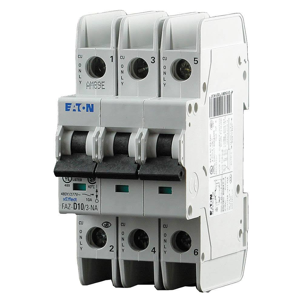 3P Miniature Circuit Breaker 8A 277/480VAC K34175