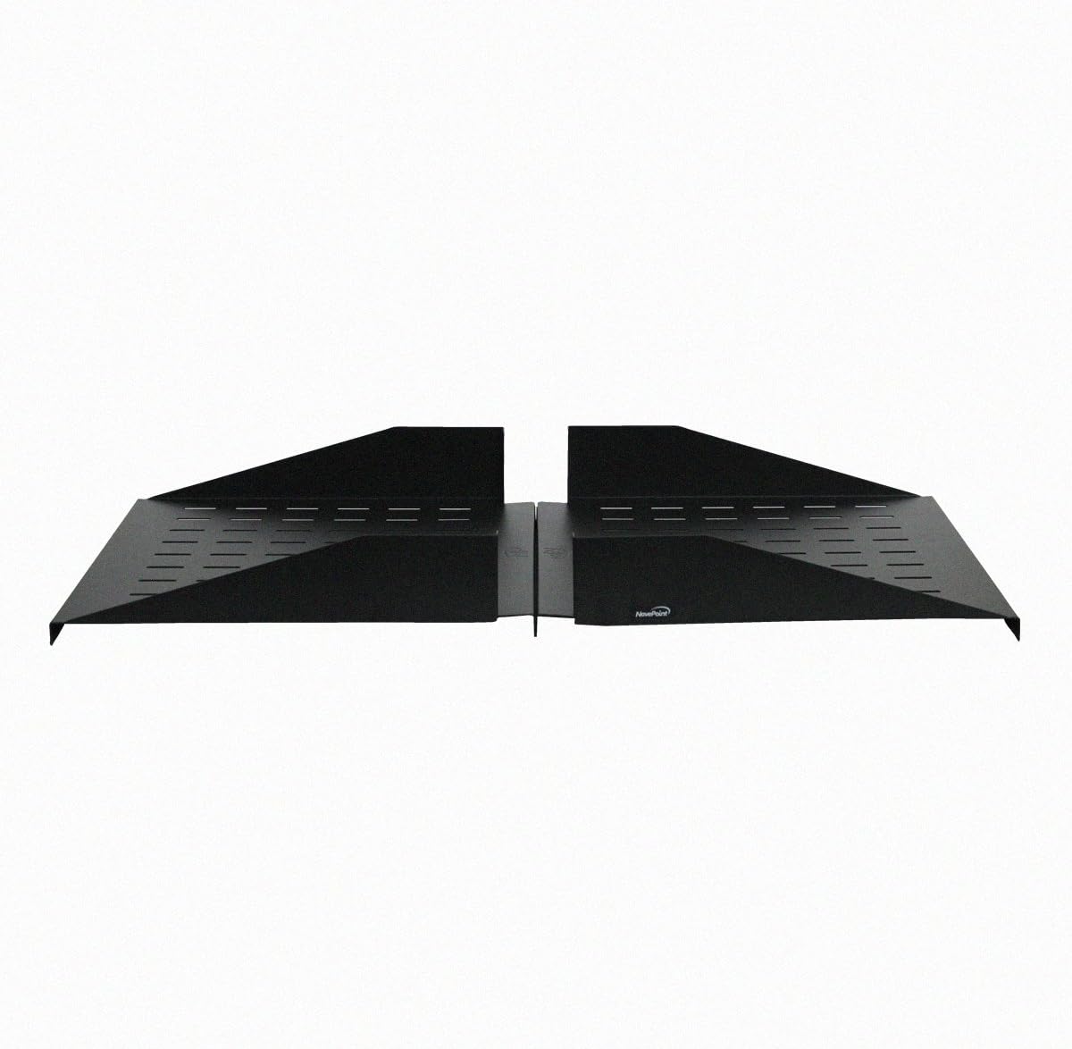 19 Inch Steel 2U Relay Rack Mount Shelf F417