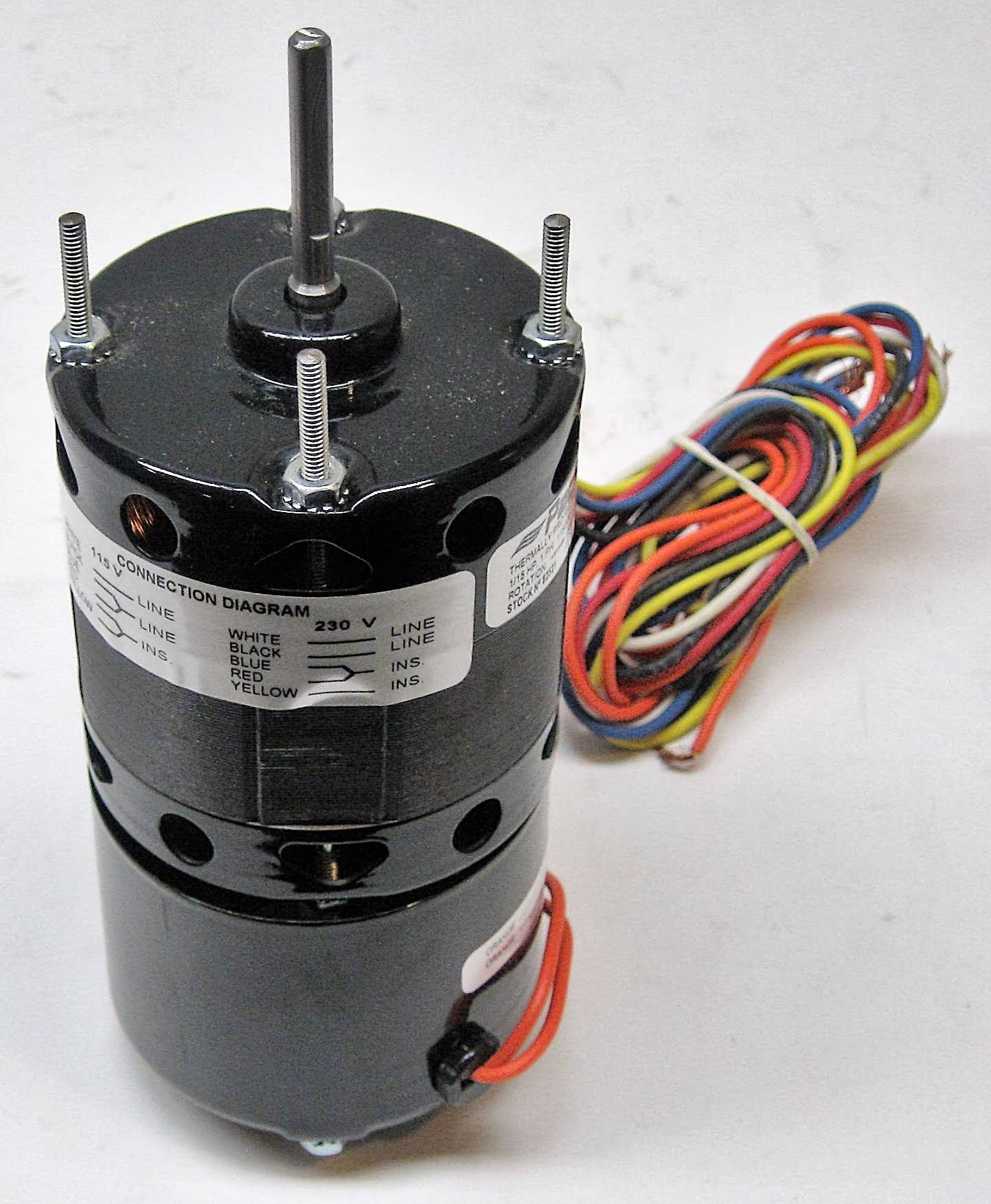 Draft Inducer Motor 1/15 HP 115/230 Volt 3000 RPM I9553