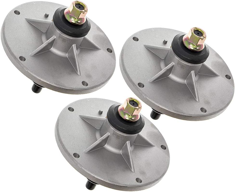 Spindle Assembly with Shaft for Murray 38 52 inch Deck 3 Pack M622902