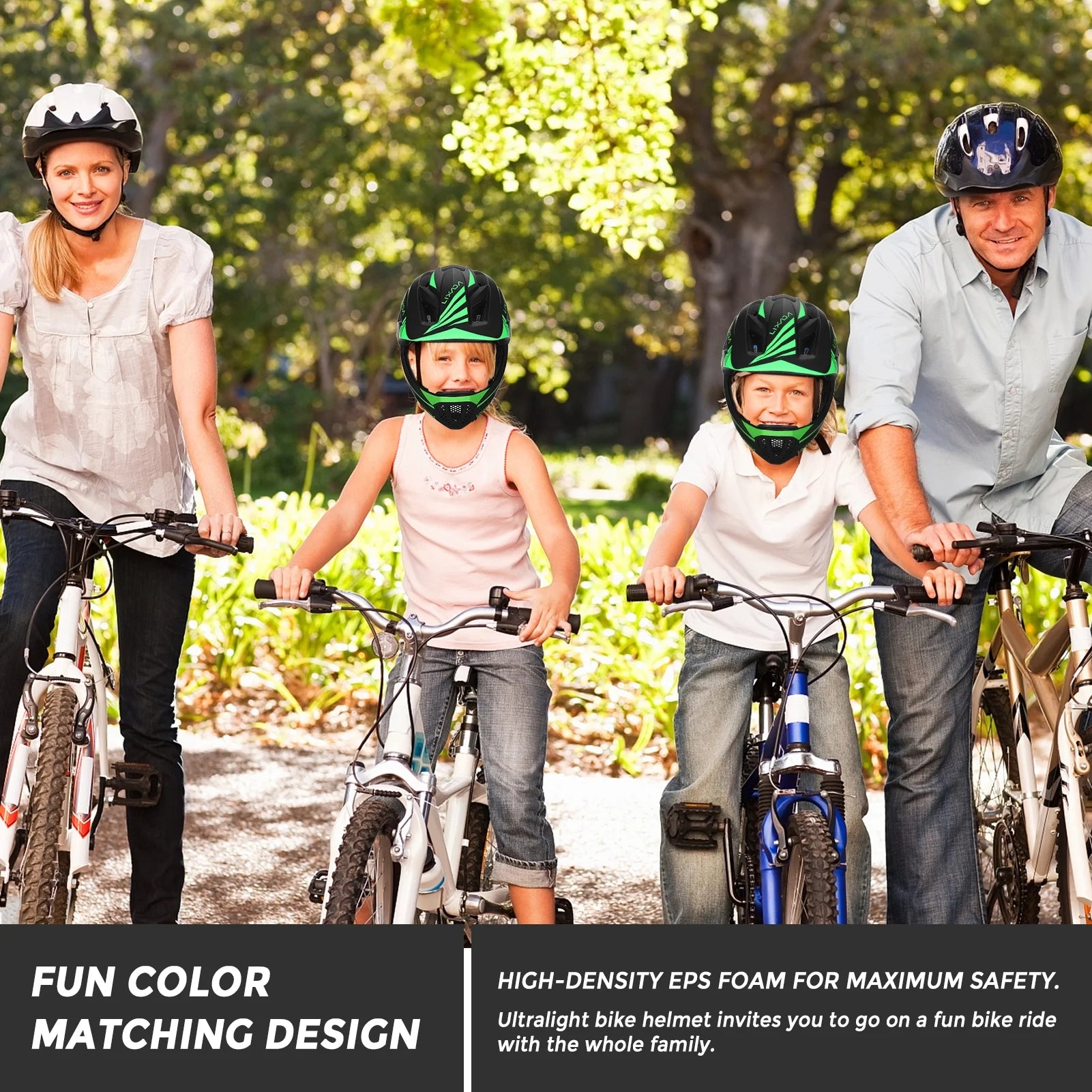Waterproof Fleece Kids Bike Helmet V896839