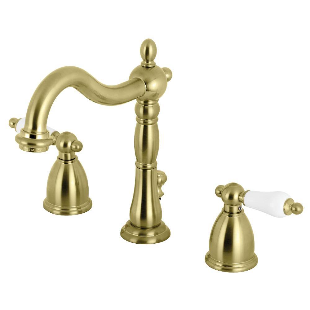 8x22 Widespread Bathroom Faucet, Brushed Nickel M446