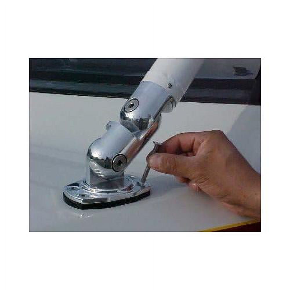 Polished Aluminum Stainless Steel Wakeboard Tower Mounting Feet Kit V918689