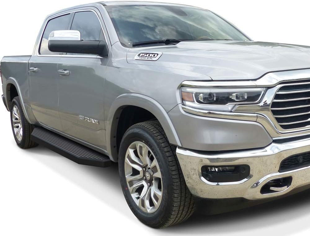 6-inch Aluminum Black Running Boards Side Steps N242258
