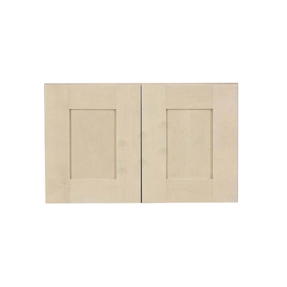 Stone Wash 24x15x12 in. Wall Cabinet with 2 Doors D21813