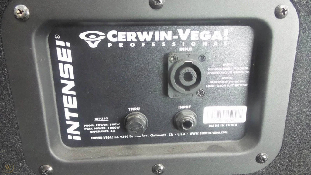 15" 3-Way Passive PA Speaker M9476