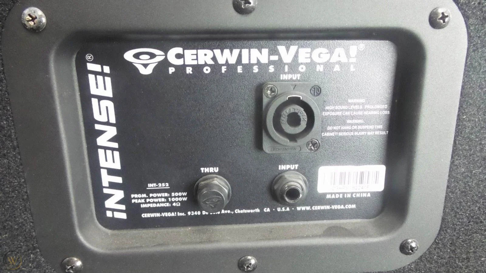 15" 3-Way Passive PA Speaker M9476