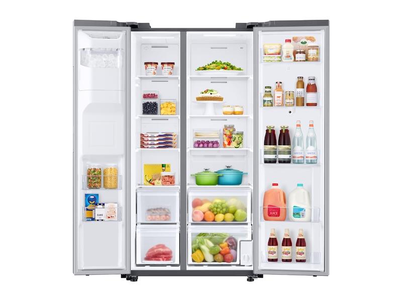 22 Cu. Ft. Stainless Side by Side Refrigerator D508