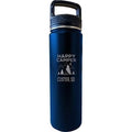32 Oz Navy Insulated Double Wall Stainless Steel Water Bottle Tumbler I884083
