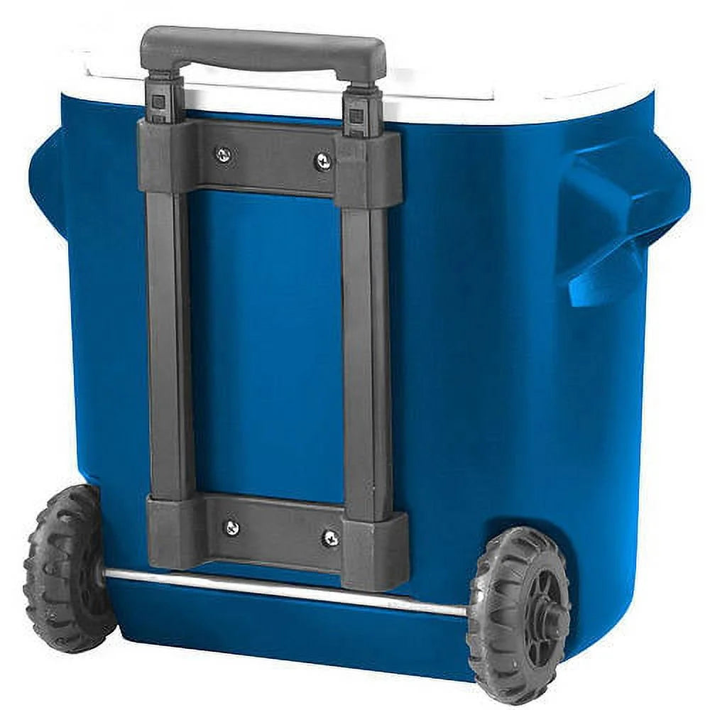 Blue 16-Qt Wheeled Cooler Z48403
