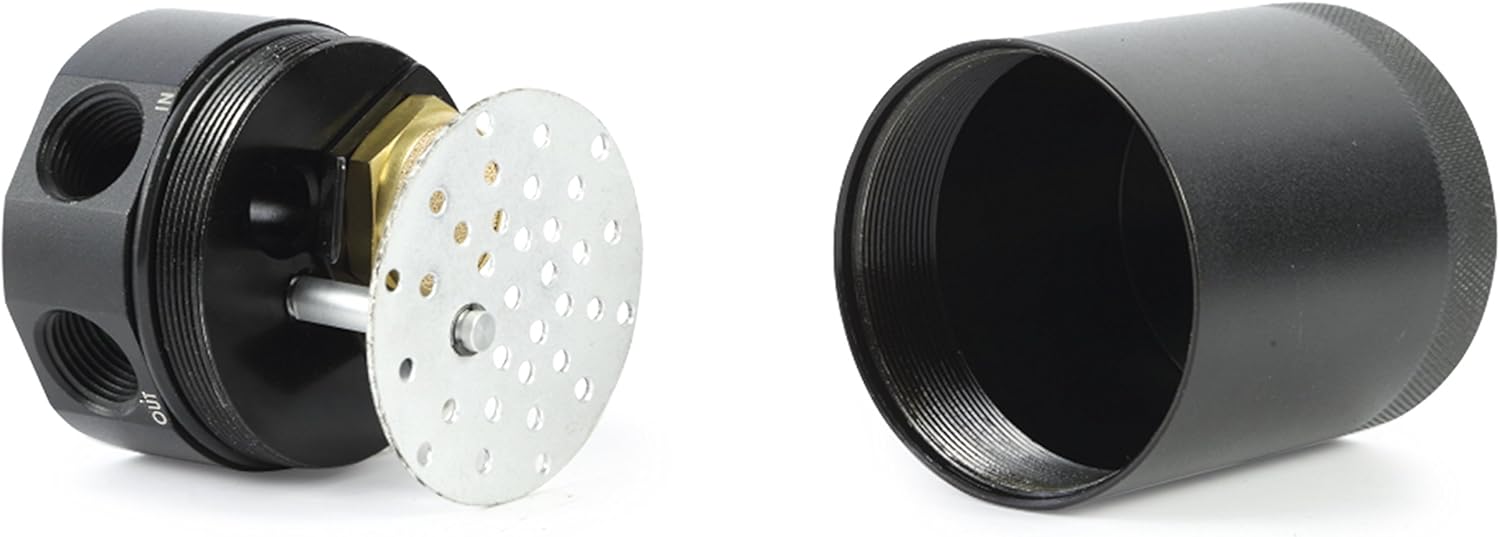 Baffled Oil Catch Can Black A7023