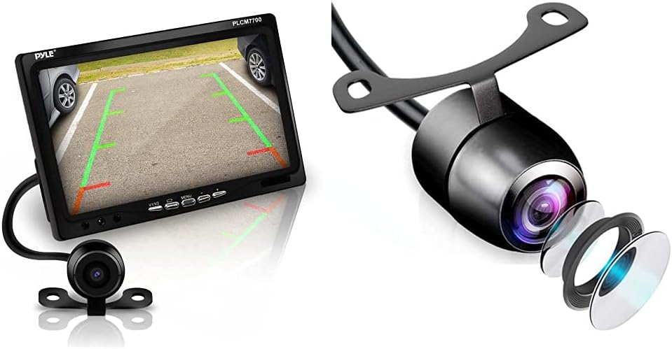 7" LCD Backup Camera Monitor System with Night Vision I457