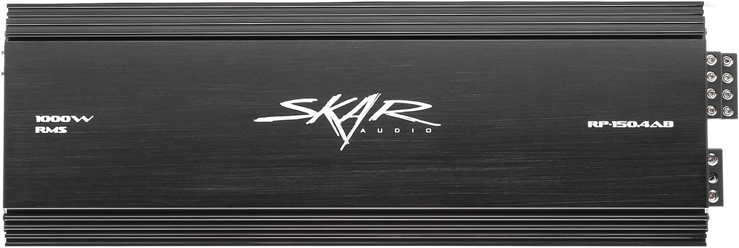 1,000 Watt Full-Range Class A/B 4 Channel Car Amplifier A1815