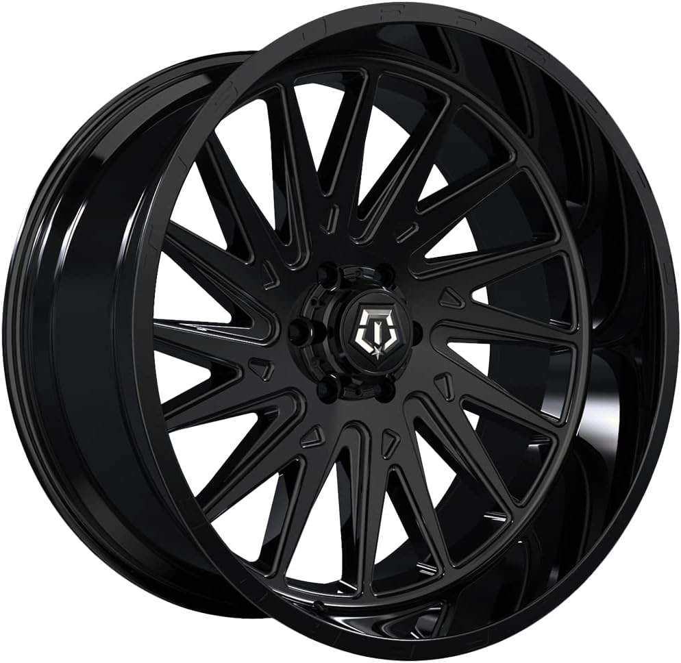 20x12 8x6.5" -44mm Black Wheel Rim 20" Y692