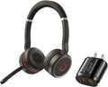 Wireless Headset with Active Noise-Cancelling Microphone and USB Adapter H84143