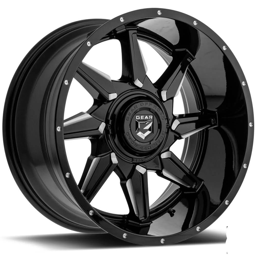 Gloss Black Wrath Wheel X204204