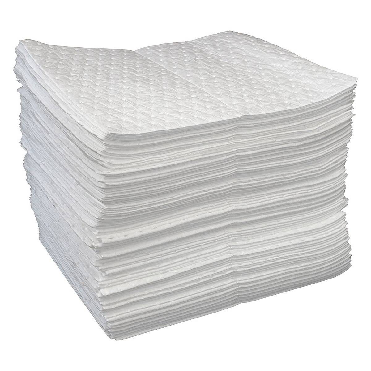 White Oil Absorb Pad, pk100 D82816