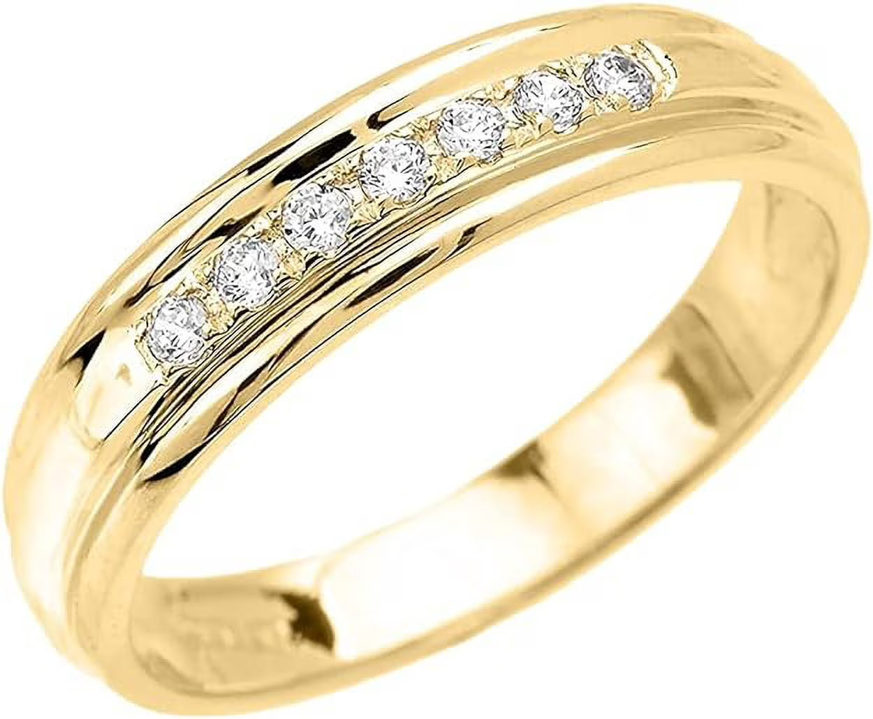 925 Sterling Silver 1.50 Ct Round Cut Diamond Half Band Ring I95580