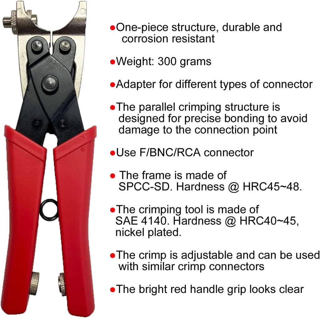 Coaxial Compression Crimping Tool T403