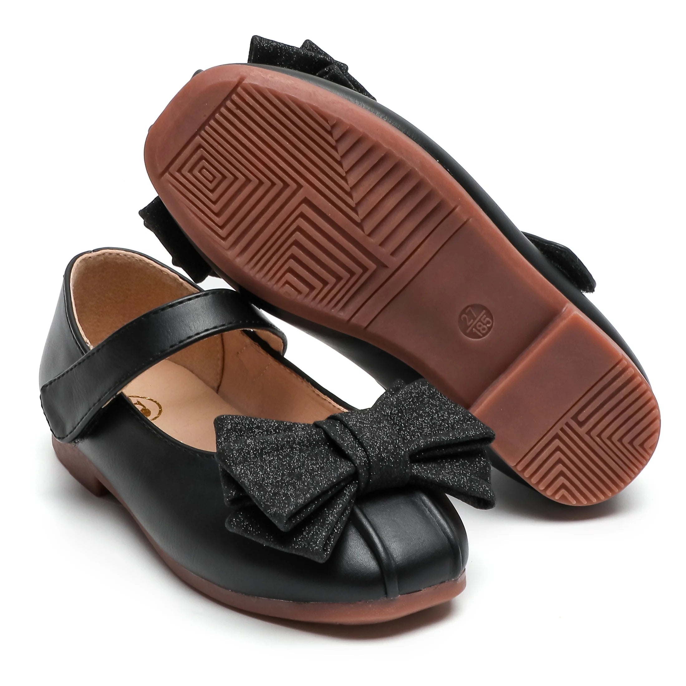 Black Mary Jane Ballet Flats Shoes K2691