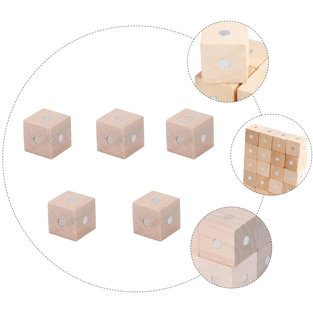 5 Pcs Magnetic Cube Building Blocks Toy K499