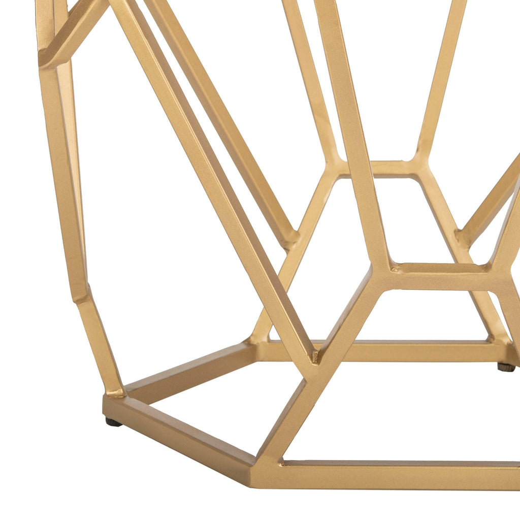 Geometric Accent Table F837
