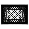 Cast Iron Floor Register in Black D25073