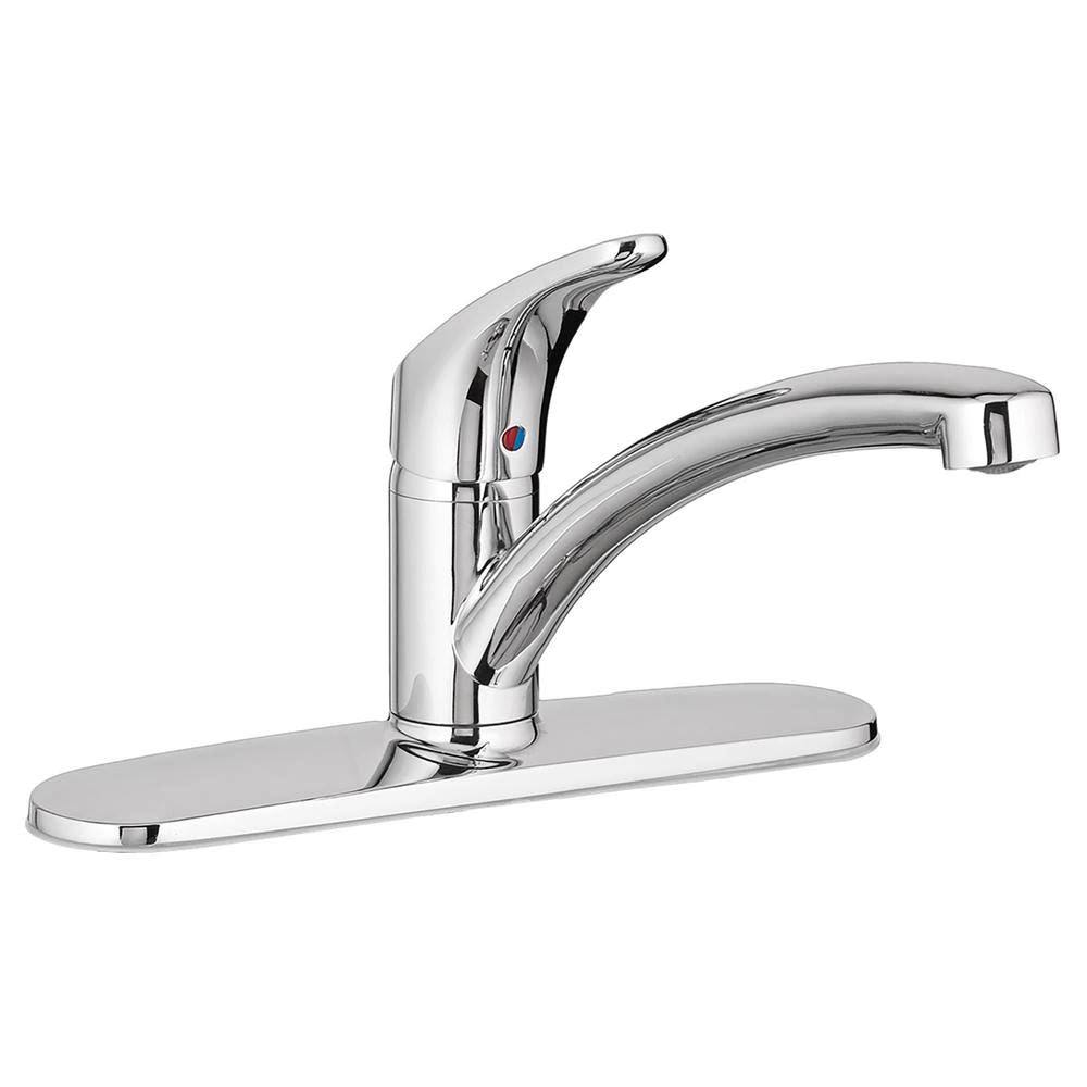 Polished Chrome Single Handle Kitchen Faucet H227