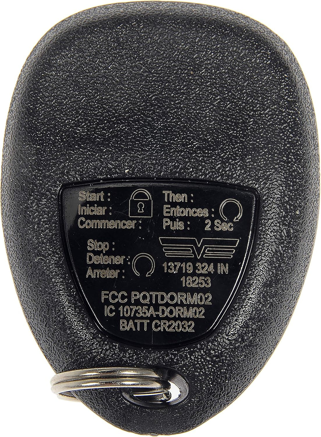 Keyless Entry Remote 4 Button Pack of 2 L930966