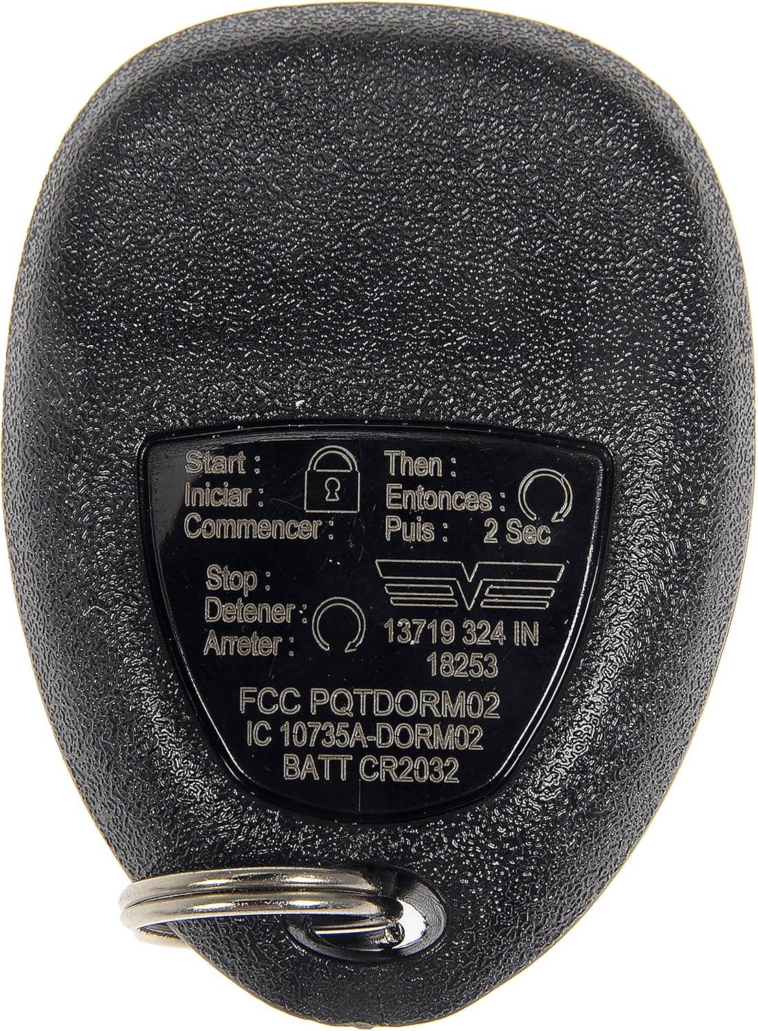 Keyless Entry Remote 4 Button Pack of 2 L930966