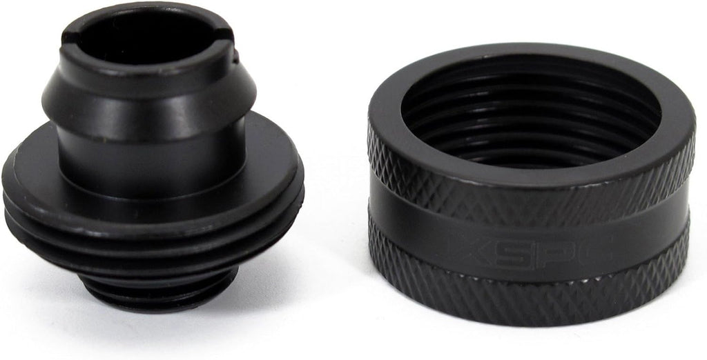 Matte Black Compression Fitting 6-Pack O457503