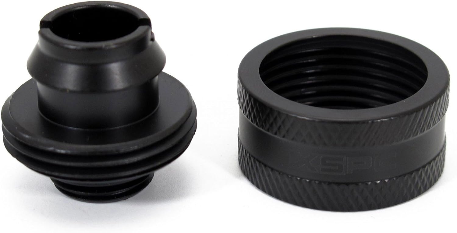 Matte Black Compression Fitting 6-Pack O457503