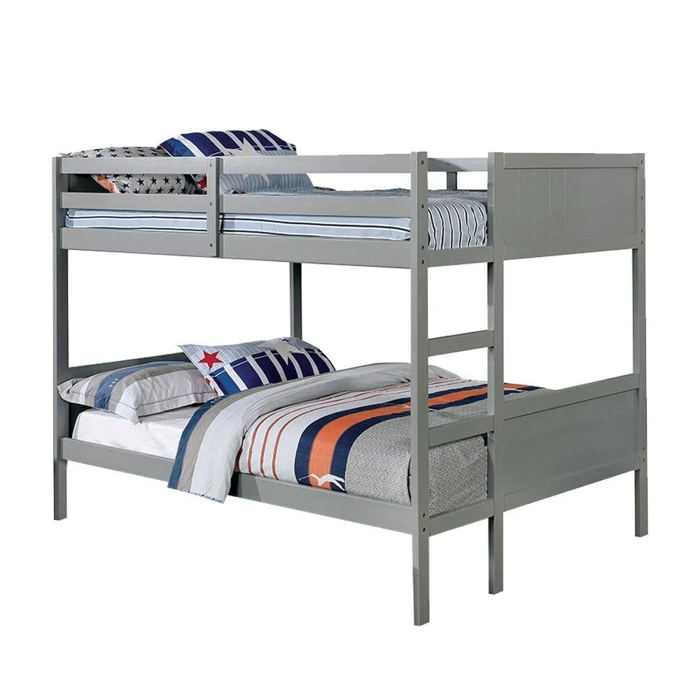 Gray Full Over Full Bunk Bed K330990