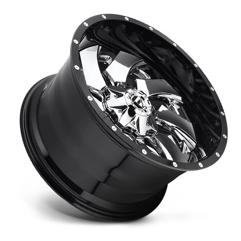 20x12 Chrome Wheel Fuel Cleaver -44 E674