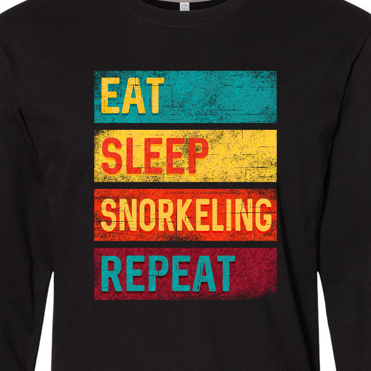 Snorkeling Repeat Long Sleeve T-Shirt N395712