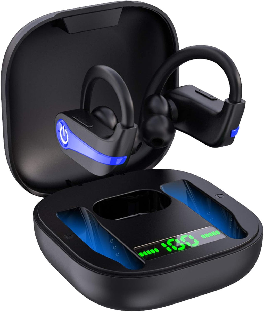 Wireless Earbuds Bluetooth 5.1 Noise Cancelling with Mic IP7 Waterproof 40H Playtime Pack of 2 N59526