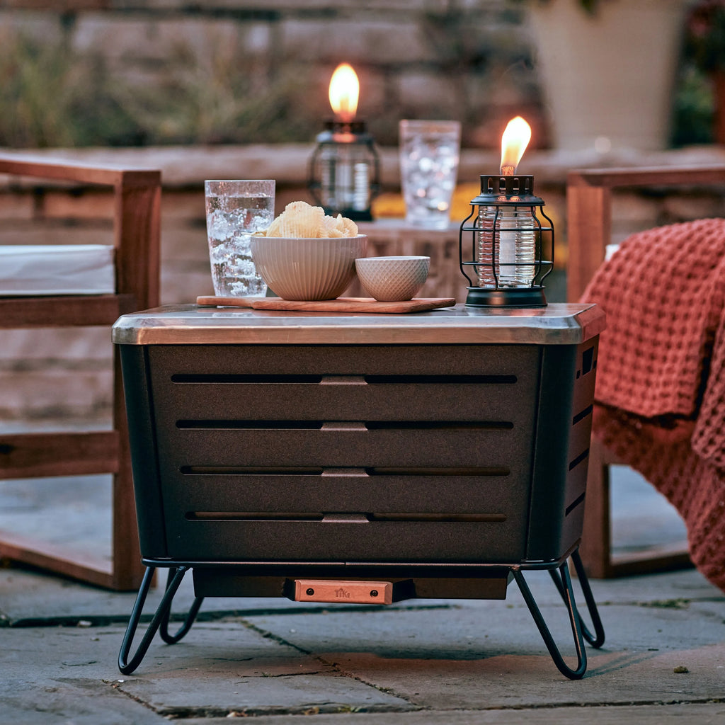 Gold Fire Pit Table Top Cover H564104