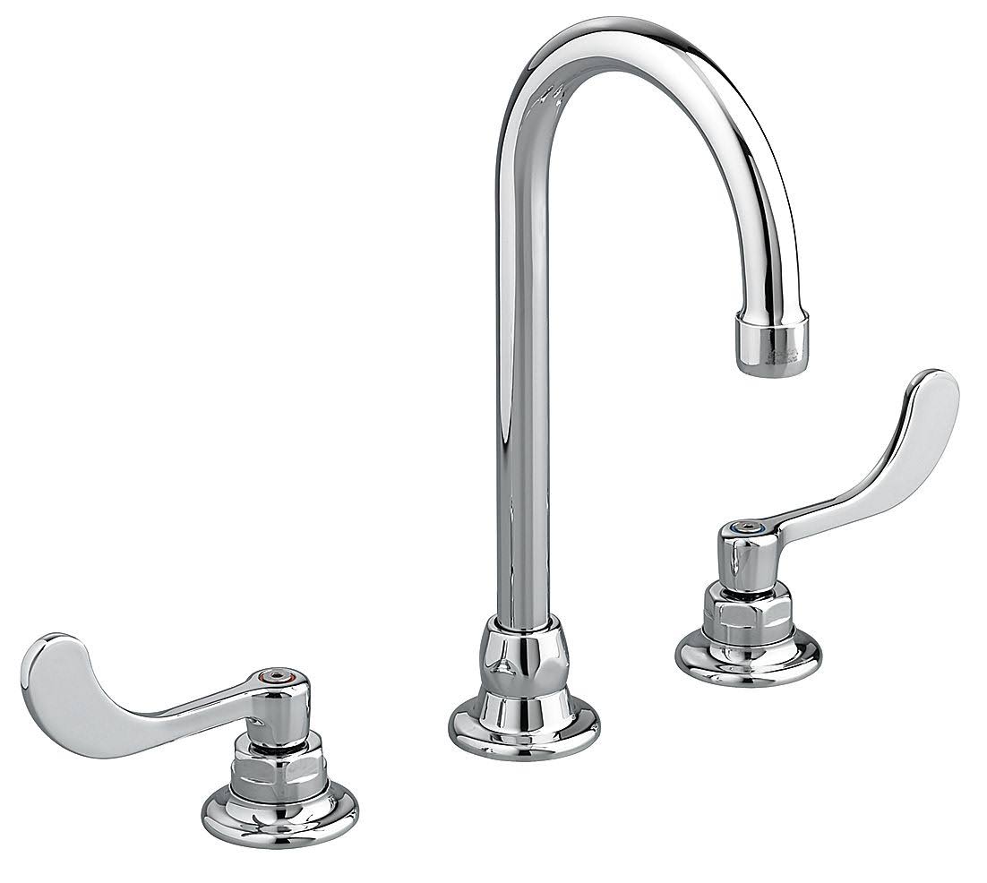 Polished Chrome Widespread Bathroom Faucet Q941