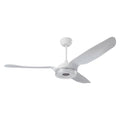White Smart Ceiling Fan with Dimmable LED Light and Remote T33827