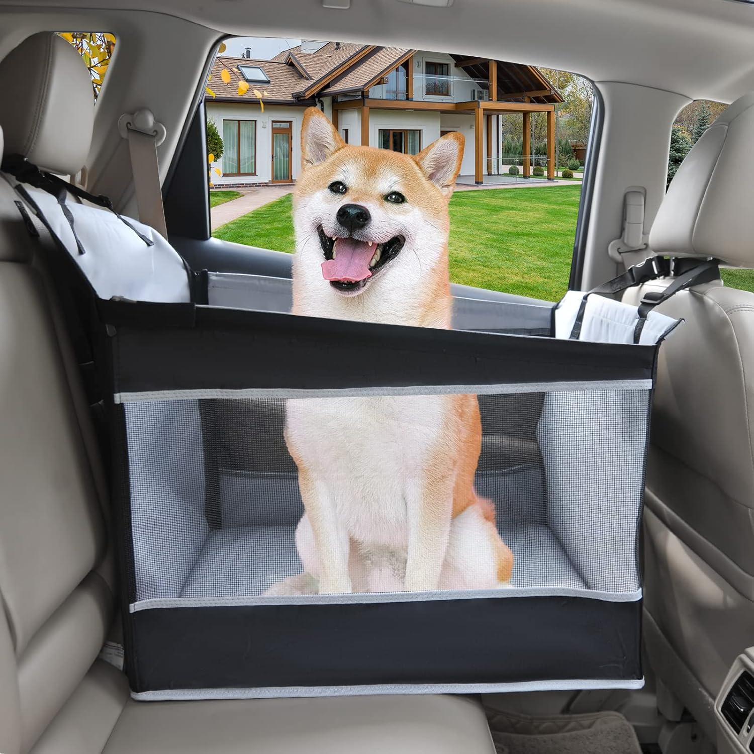 Dog Car Seat for Large Dogs with Seat Extender M503759