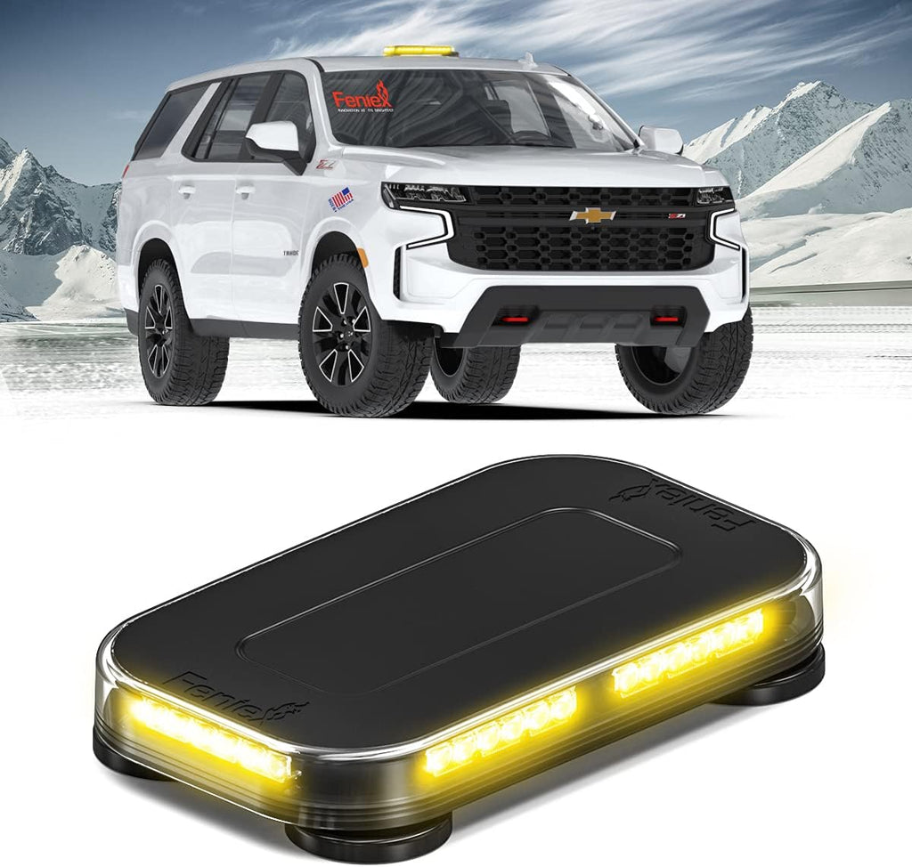 Amber Mini Lightbar With Controller O806222