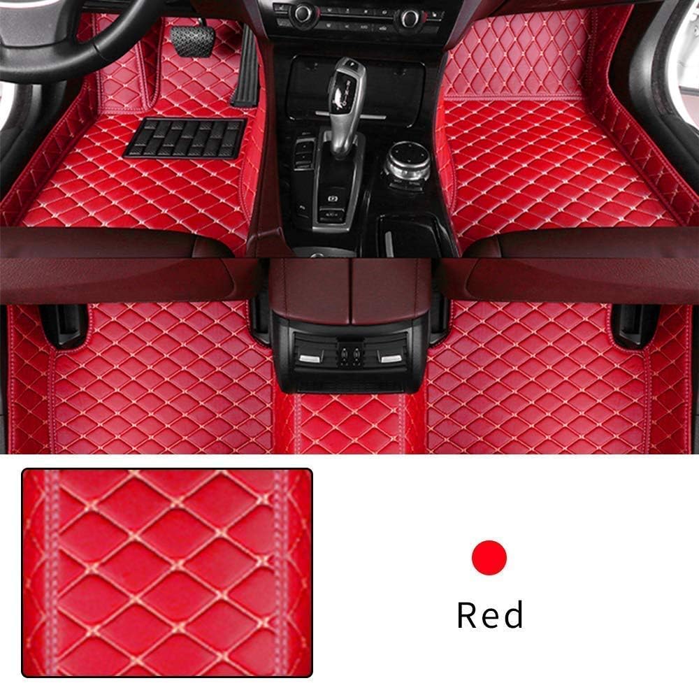 Black XPE Leather Full Coverage Car Floor Mat M493