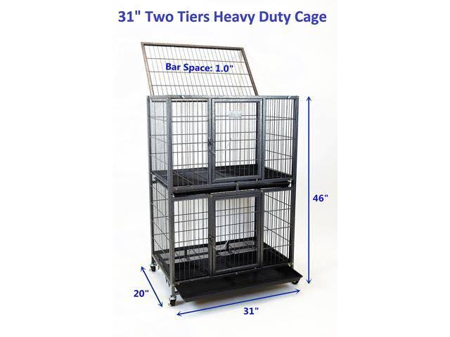 Pet Crate with Black Plastic Tray P218