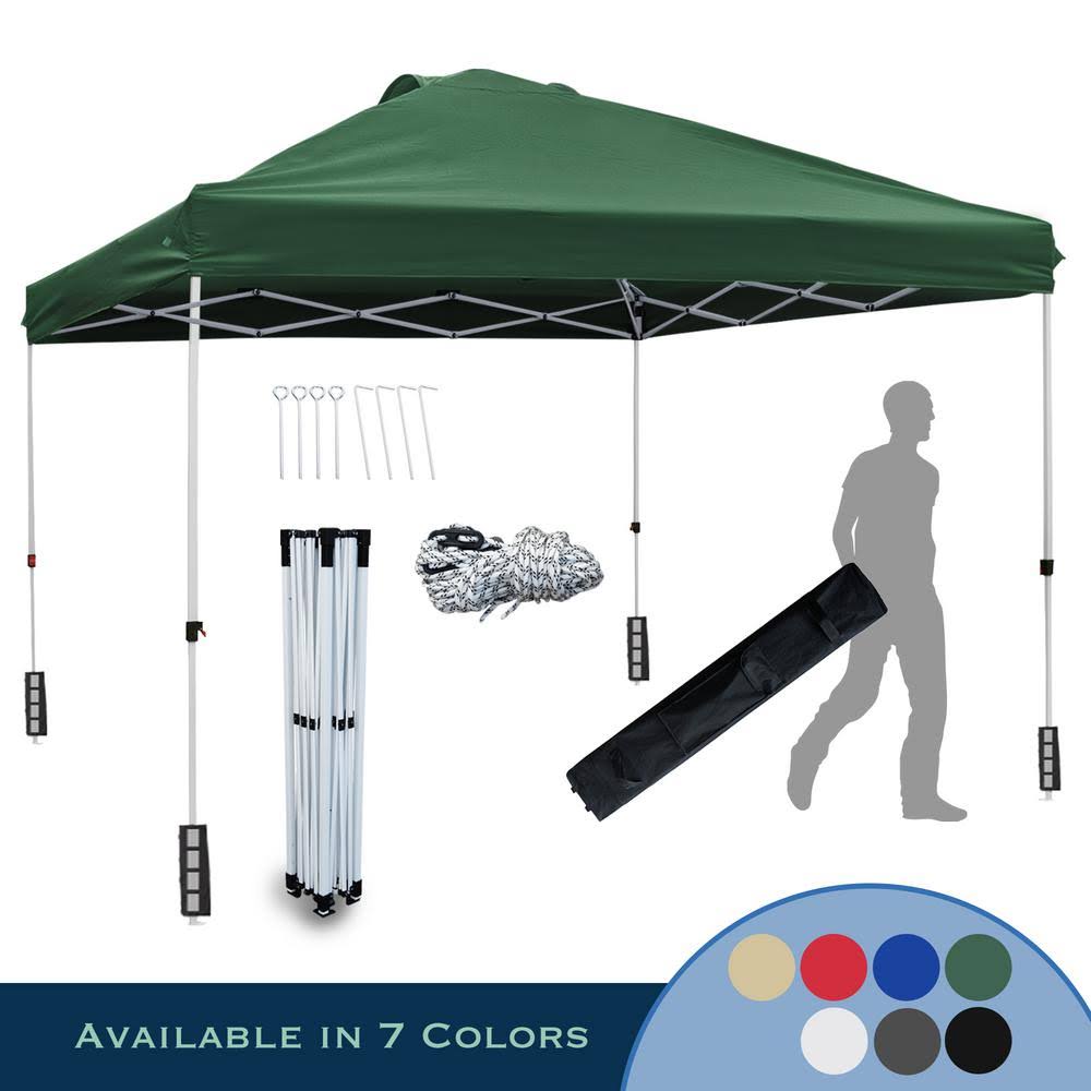 Forest Green Instant Canopy Pop-Up Tent Z483471